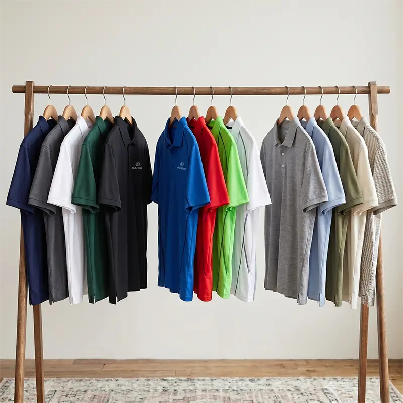Custom polo shirts and knitwear manufactured by Ytex Garments for global brands